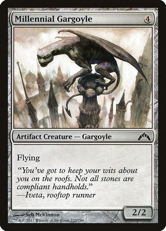 Millennial Gargoyle [Gatecrash] | Jomio and Rueliete's Cards and Comics