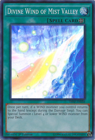 Divine Wind of Mist Valley [THSF-EN056] Super Rare | Jomio and Rueliete's Cards and Comics