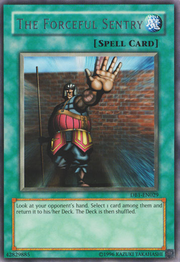 The Forceful Sentry [DB1-EN029] Rare | Jomio and Rueliete's Cards and Comics