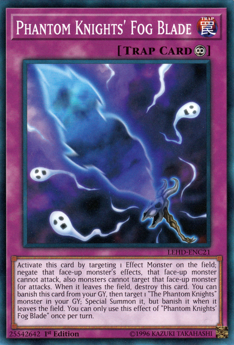 Phantom Knights' Fog Blade [LEHD-ENC21] Common | Jomio and Rueliete's Cards and Comics