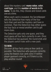 Booster Sleuth (Magic Minigame) [Kamigawa: Neon Dynasty Minigame] | Jomio and Rueliete's Cards and Comics