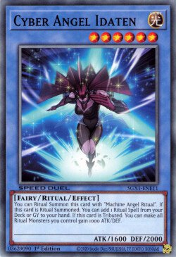 Cyber Angel Idaten [SGX1-ENE11] Common | Jomio and Rueliete's Cards and Comics