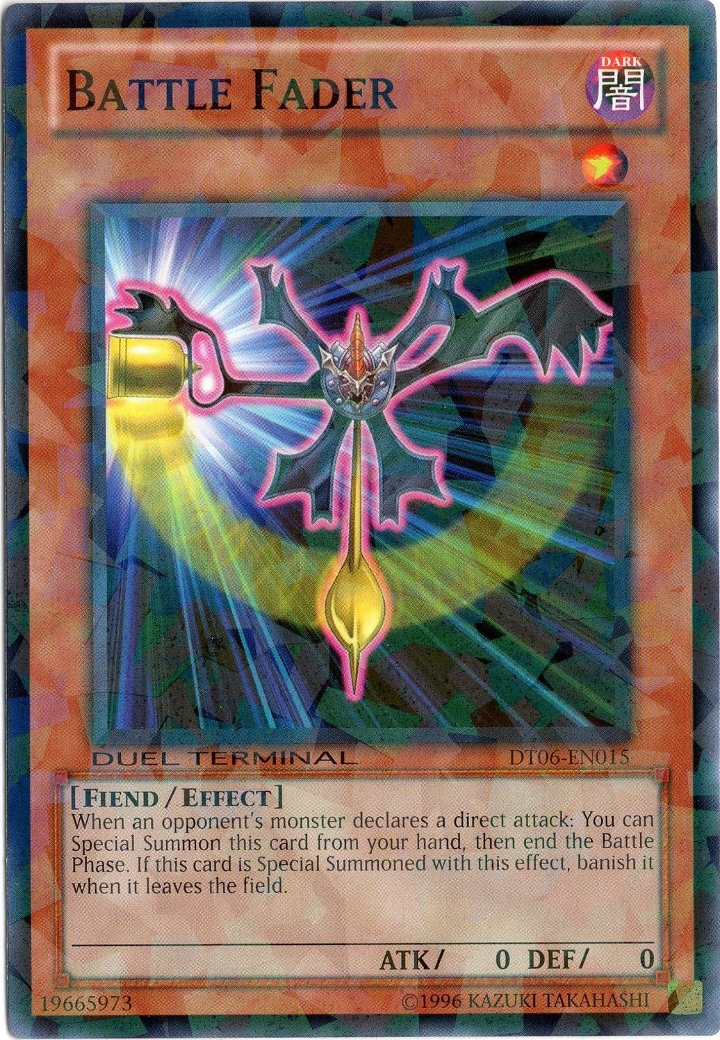 Battle Fader [DT06-EN015] Common | Jomio and Rueliete's Cards and Comics