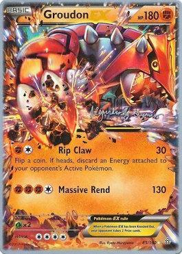 Groudon EX (85/160) (Primal Groudon - Alejandro Ng-Guzman) [World Championships 2015] | Jomio and Rueliete's Cards and Comics
