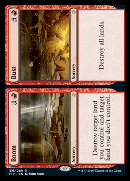 Boom // Bust [Time Spiral Remastered] | Jomio and Rueliete's Cards and Comics
