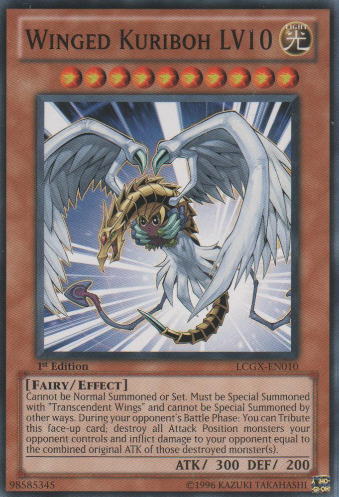 Winged Kuriboh LV10 [LCGX-EN010] Common | Jomio and Rueliete's Cards and Comics