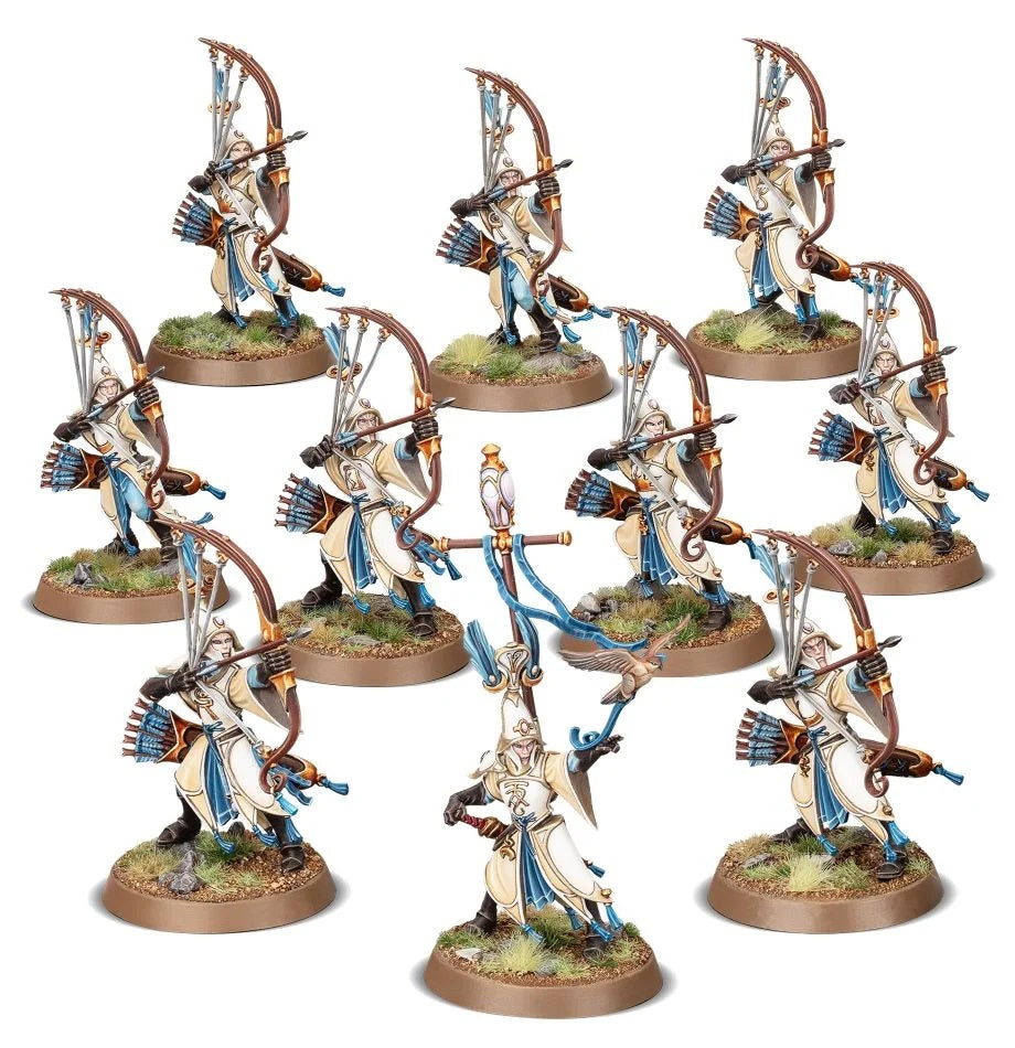 Warhammer Age of Sigmar Lumineth Realm-Lords Vanari Auralan Sentinels | Jomio and Rueliete's Cards and Comics
