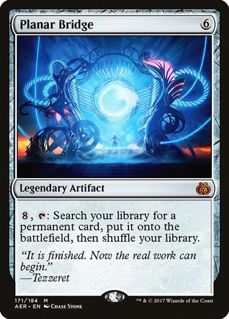 Planar Bridge [Aether Revolt] | Jomio and Rueliete's Cards and Comics
