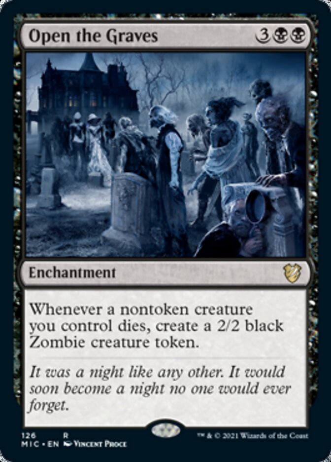 Open the Graves [Innistrad: Midnight Hunt Commander] | Jomio and Rueliete's Cards and Comics