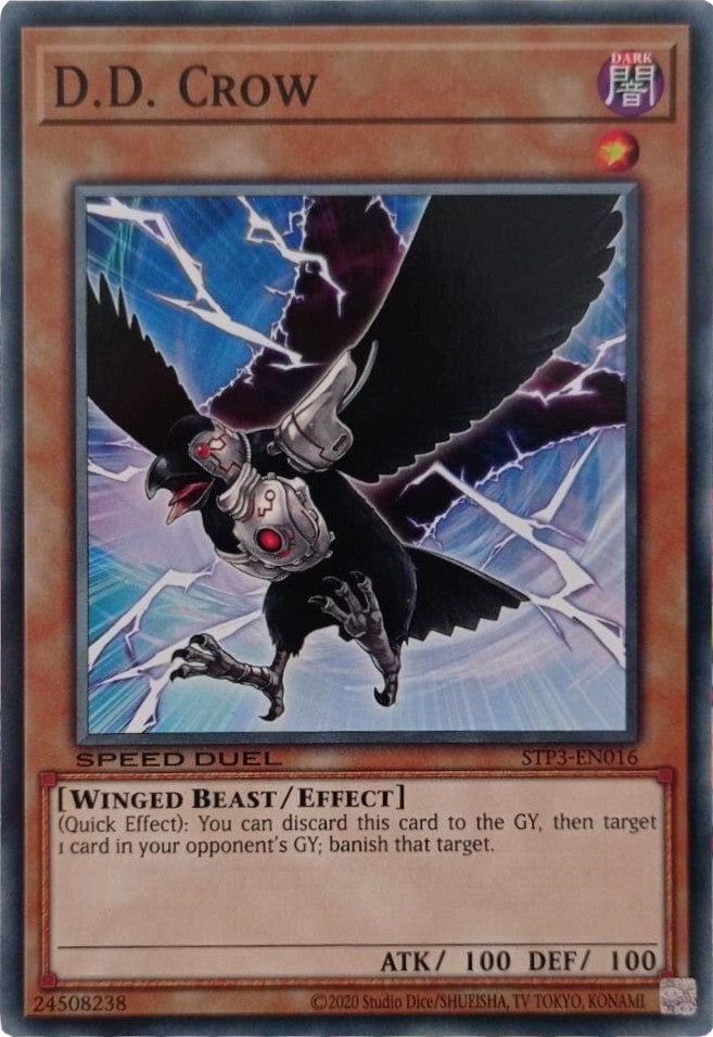 D.D. Crow [STP3-EN016] Common | Jomio and Rueliete's Cards and Comics