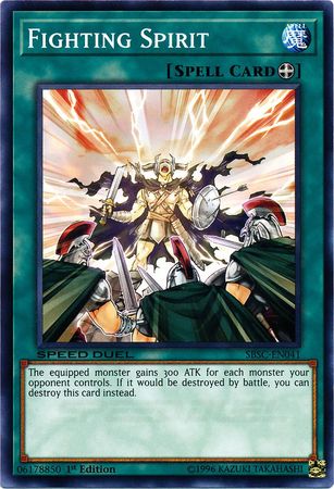 Fighting Spirit [SBSC-EN041] Common | Jomio and Rueliete's Cards and Comics
