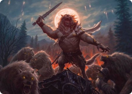 Tovolar, the Midnight Scourge 1 Art Card [Innistrad: Midnight Hunt Art Series] | Jomio and Rueliete's Cards and Comics