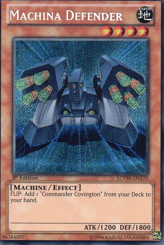 Machina Defender [LCYW-EN170] Secret Rare | Jomio and Rueliete's Cards and Comics