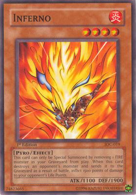 Inferno [IOC-019] Common | Jomio and Rueliete's Cards and Comics