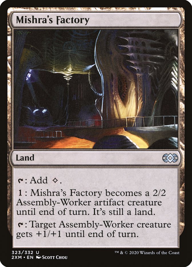 Mishra's Factory [Double Masters] | Jomio and Rueliete's Cards and Comics