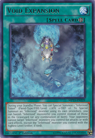 Void Expansion [MP15-EN229] Rare | Jomio and Rueliete's Cards and Comics