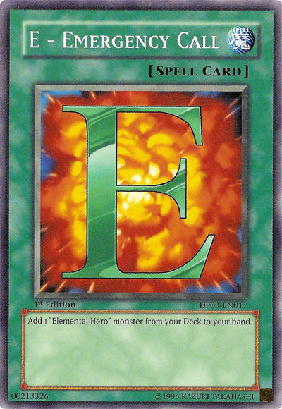 E - Emergency Call [DP03-EN017] Common | Jomio and Rueliete's Cards and Comics