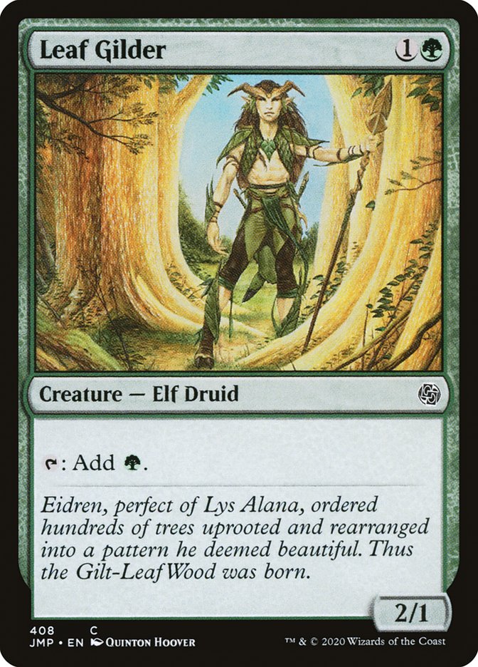 Leaf Gilder [Jumpstart] | Jomio and Rueliete's Cards and Comics