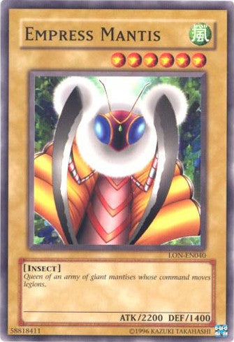 Empress Mantis [LON-EN040] Common | Jomio and Rueliete's Cards and Comics
