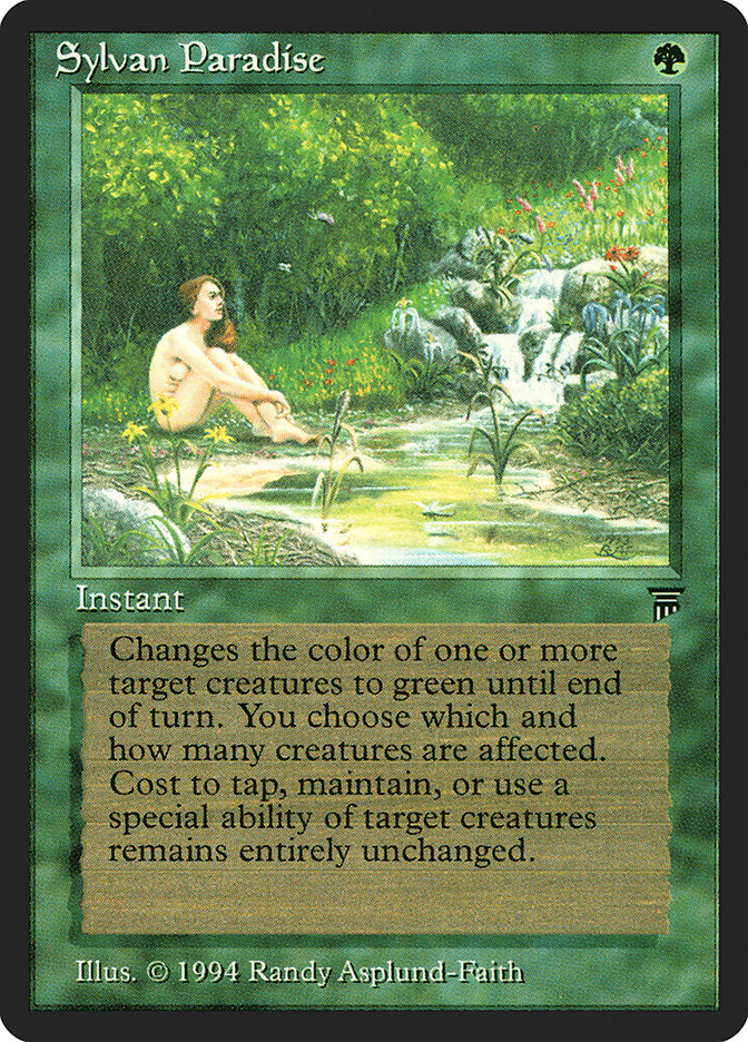 Sylvan Paradise [Legends] | Jomio and Rueliete's Cards and Comics