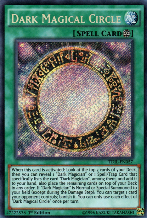Dark Magical Circle [TDIL-EN057] Secret Rare | Jomio and Rueliete's Cards and Comics