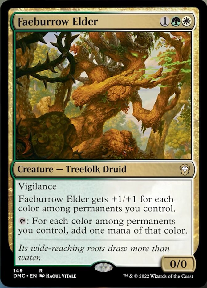 Faeburrow Elder [Dominaria United Commander] | Jomio and Rueliete's Cards and Comics