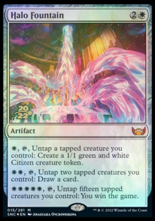 Halo Fountain [Streets of New Capenna Prerelease Promos] | Jomio and Rueliete's Cards and Comics