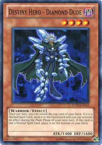 Destiny Hero - Diamond Dude [TU03-EN012] Common | Jomio and Rueliete's Cards and Comics
