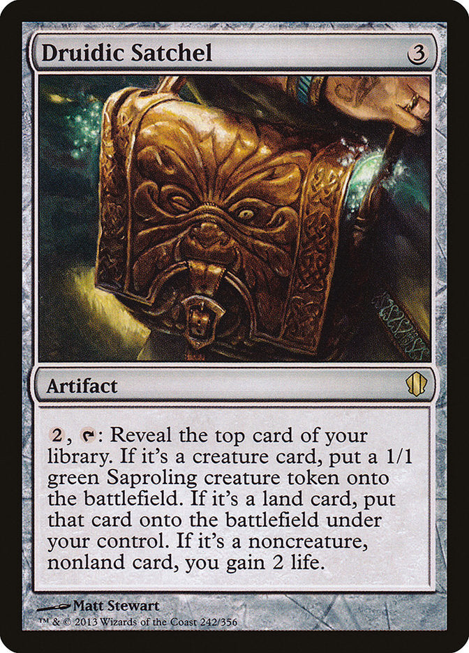 Druidic Satchel [Commander 2013] | Jomio and Rueliete's Cards and Comics