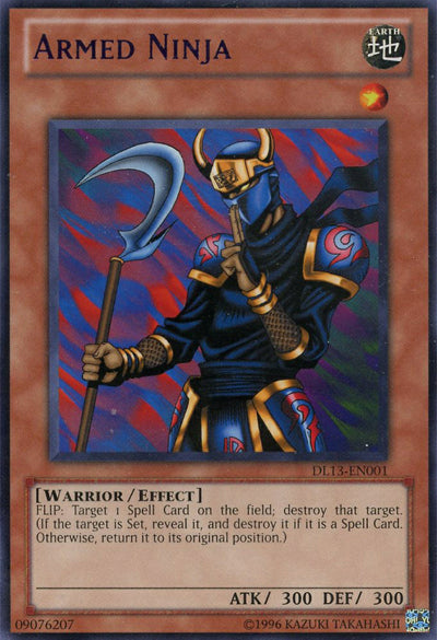 Armed Ninja (Purple) [DL13-EN001] Rare | Jomio and Rueliete's Cards and Comics