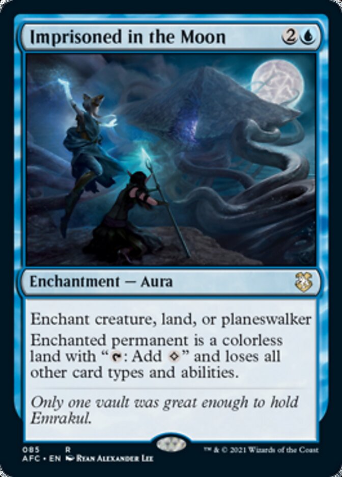 Imprisoned in the Moon [Dungeons & Dragons: Adventures in the Forgotten Realms Commander] | Jomio and Rueliete's Cards and Comics