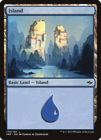 Island (178) [Fate Reforged] | Jomio and Rueliete's Cards and Comics