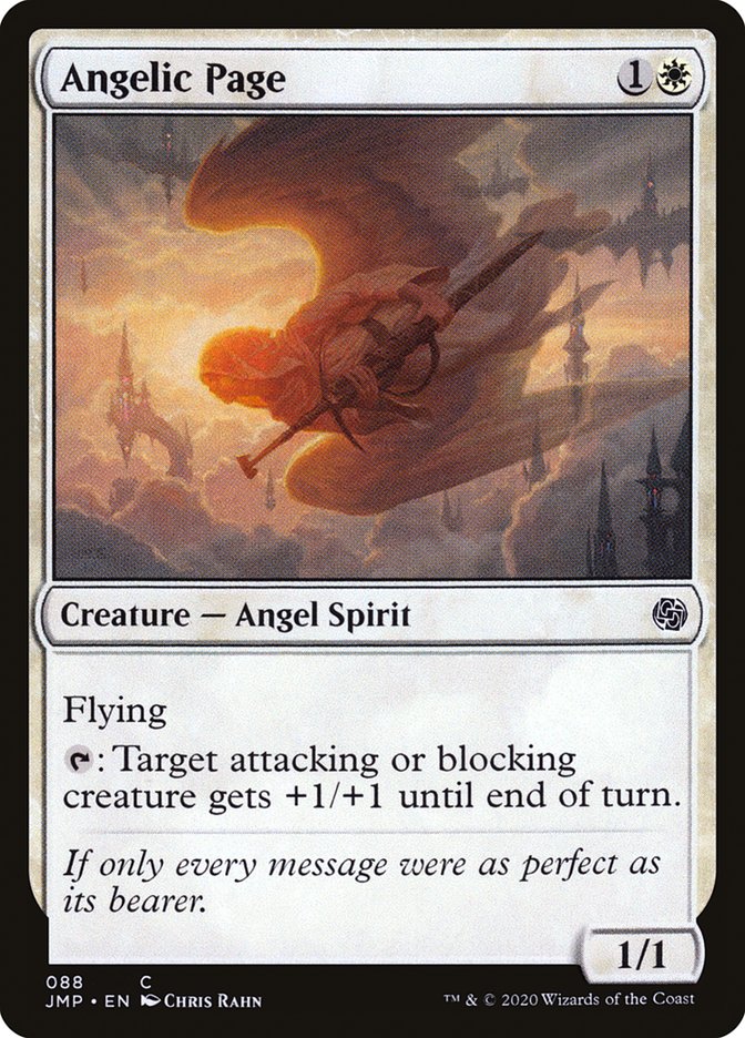 Angelic Page [Jumpstart] | Jomio and Rueliete's Cards and Comics