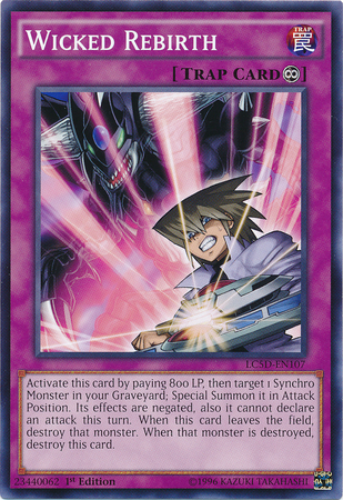 Wicked Rebirth [LC5D-EN107] Common | Jomio and Rueliete's Cards and Comics