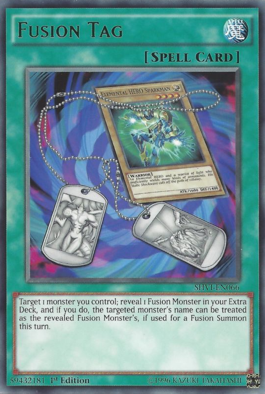 Fusion Tag [SHVI-EN066] Rare | Jomio and Rueliete's Cards and Comics