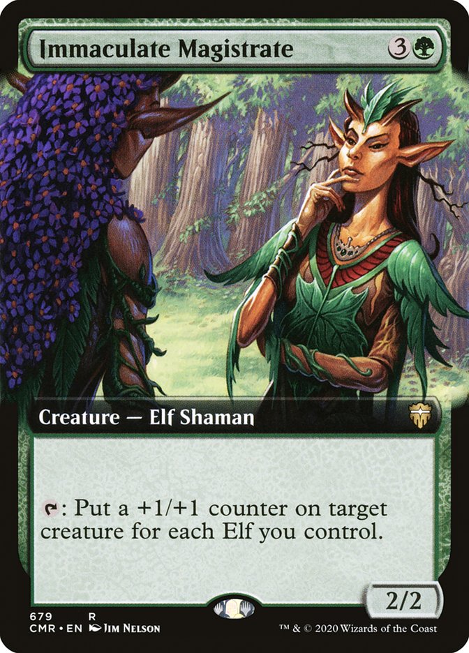 Immaculate Magistrate (Extended Art) [Commander Legends] | Jomio and Rueliete's Cards and Comics