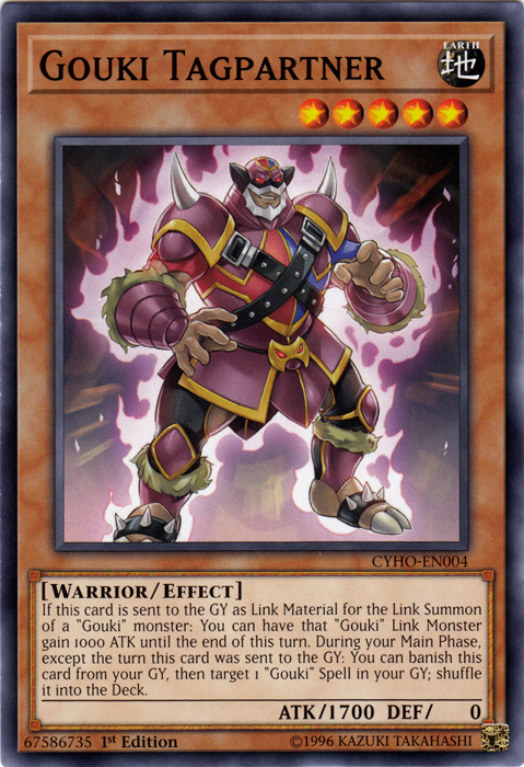 Gouki Tagpartner [CYHO-EN004] Common | Jomio and Rueliete's Cards and Comics