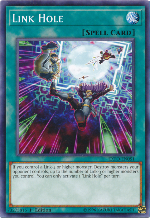 Link Hole [EXFO-EN051] Common | Jomio and Rueliete's Cards and Comics