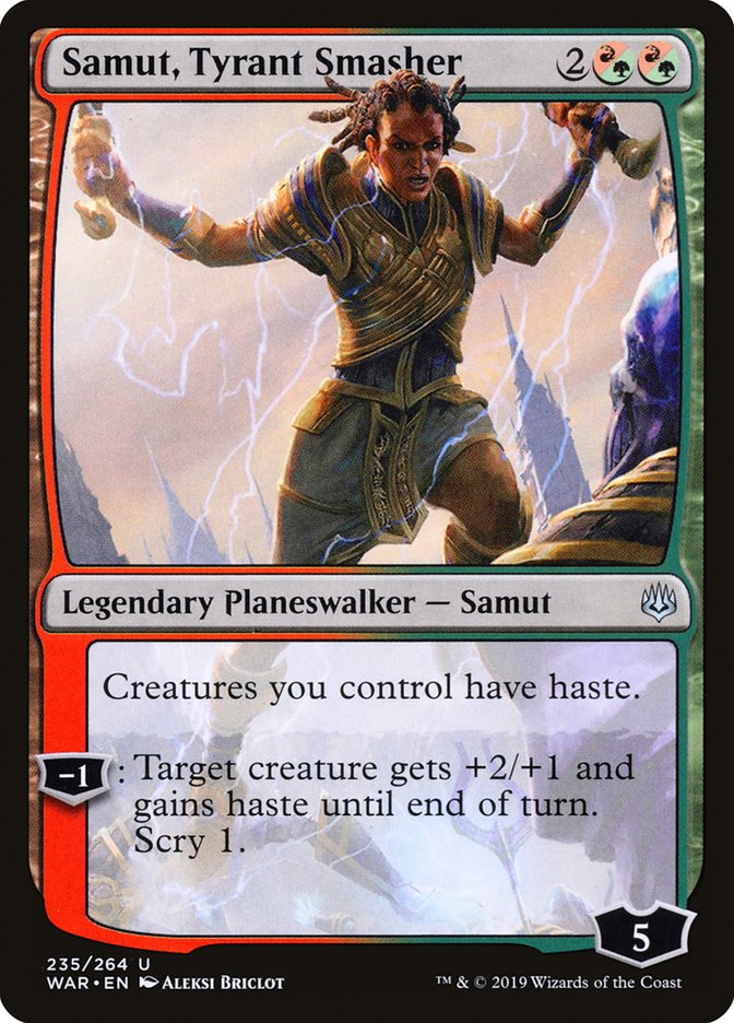 Samut, Tyrant Smasher [War of the Spark] | Jomio and Rueliete's Cards and Comics