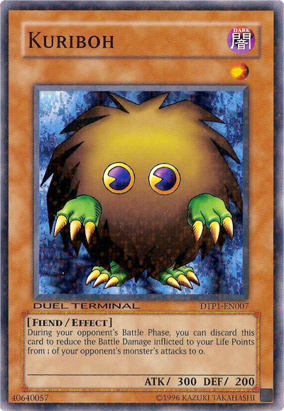 Kuriboh [DTP1-EN007] Common | Jomio and Rueliete's Cards and Comics