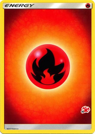 Fire Energy (Charizard Stamp #35) [Battle Academy 2020] | Jomio and Rueliete's Cards and Comics