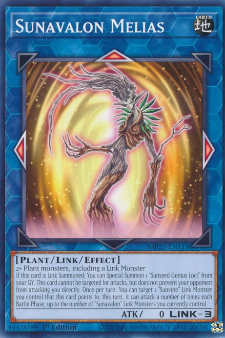 Sunavalon Melias [MP22-EN115] Common | Jomio and Rueliete's Cards and Comics