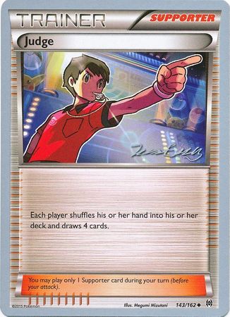 Judge (143/162) (Bebe - Jesper Eriksen) [World Championships 2016] | Jomio and Rueliete's Cards and Comics