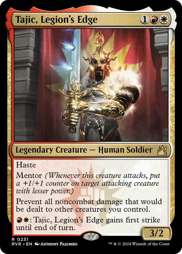 Tajic, Legion's Edge [Ravnica Remastered] | Jomio and Rueliete's Cards and Comics