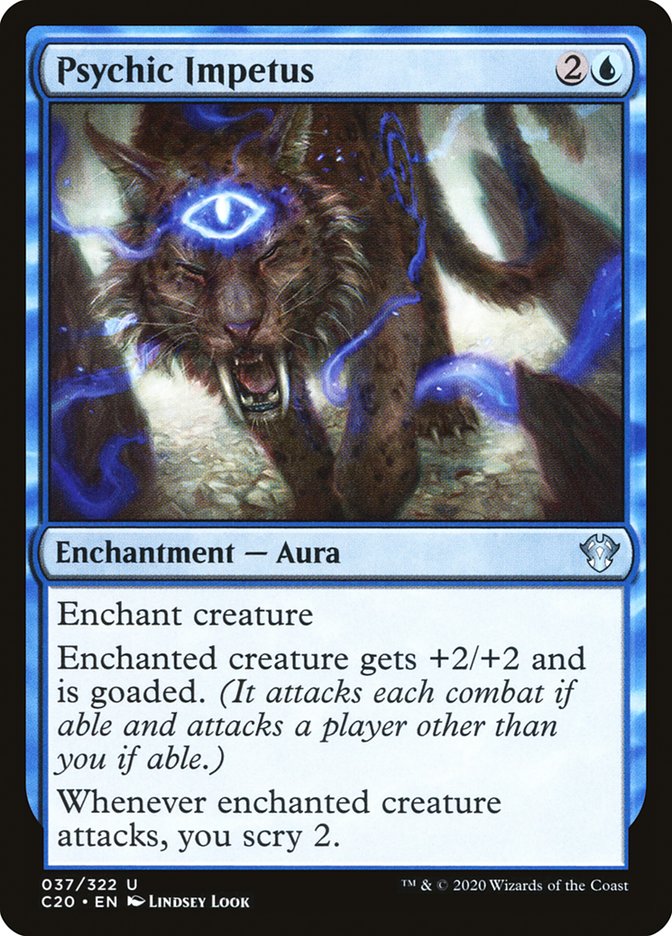Psychic Impetus [Commander 2020] | Jomio and Rueliete's Cards and Comics