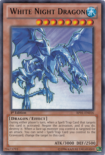 White Night Dragon [BP01-EN016] Rare | Jomio and Rueliete's Cards and Comics