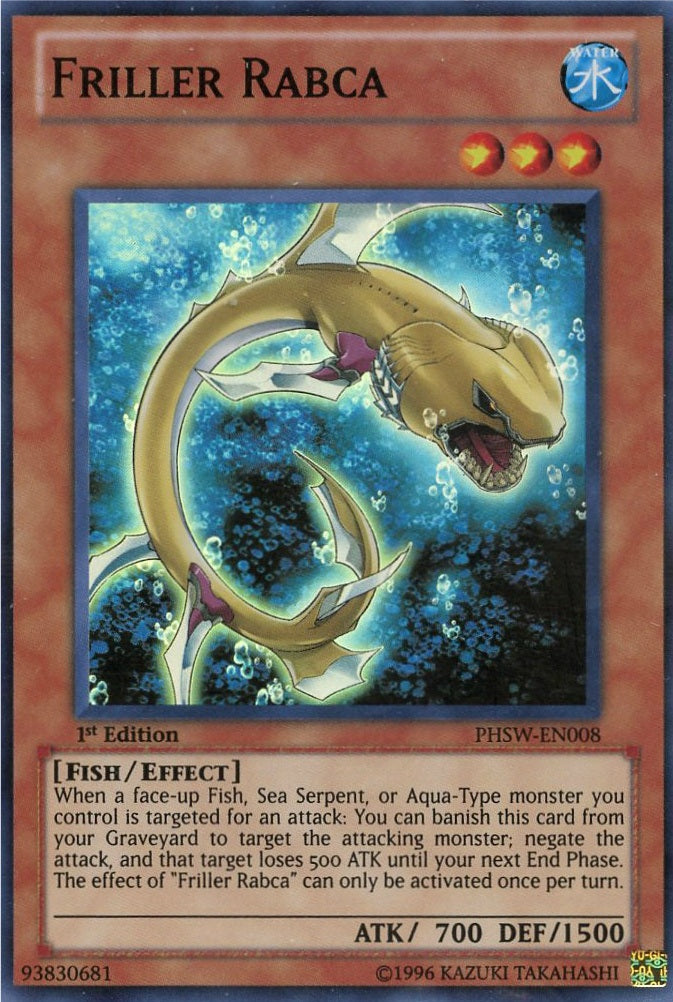 Friller Rabca [PHSW-EN008] Super Rare | Jomio and Rueliete's Cards and Comics