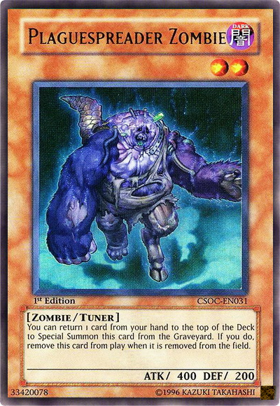 Plaguespreader Zombie [CSOC-EN031] Ultra Rare | Jomio and Rueliete's Cards and Comics