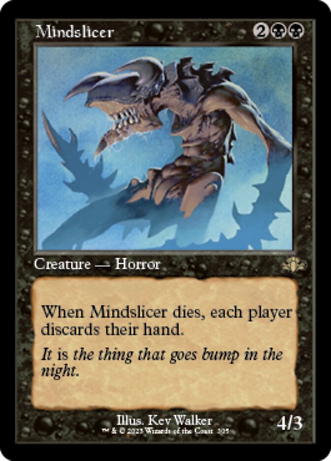 Mindslicer (Retro) [Dominaria Remastered] | Jomio and Rueliete's Cards and Comics