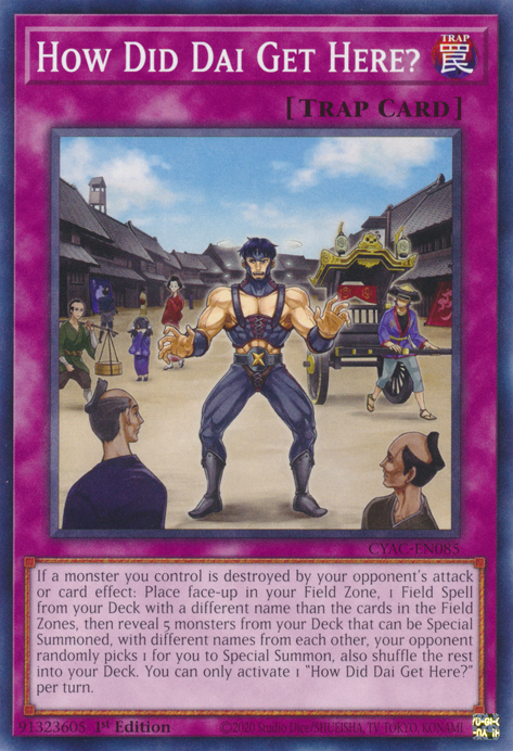 How Did Dai Get Here? [CYAC-EN085] Common | Jomio and Rueliete's Cards and Comics